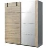 ELEOS - Armoire 2 Portes Coulissantes 188cm