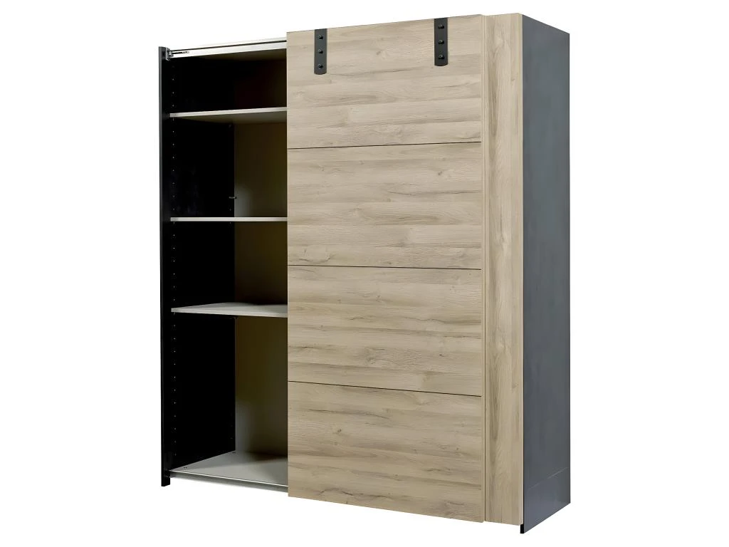 ELEOS - Armoire 2 Portes Coulissantes 188cm â Image 3