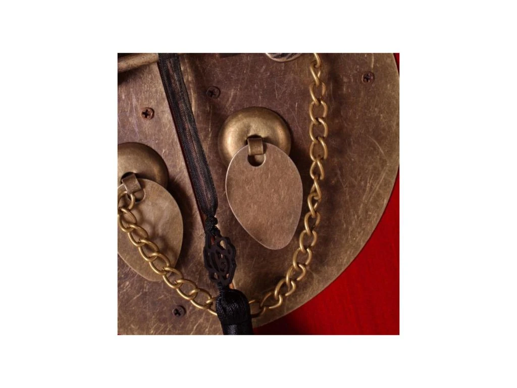 Armoire Lingère 2 Portes, 2 Tiroirs Rouge Meuble Chinois - PEKIN – Image 4