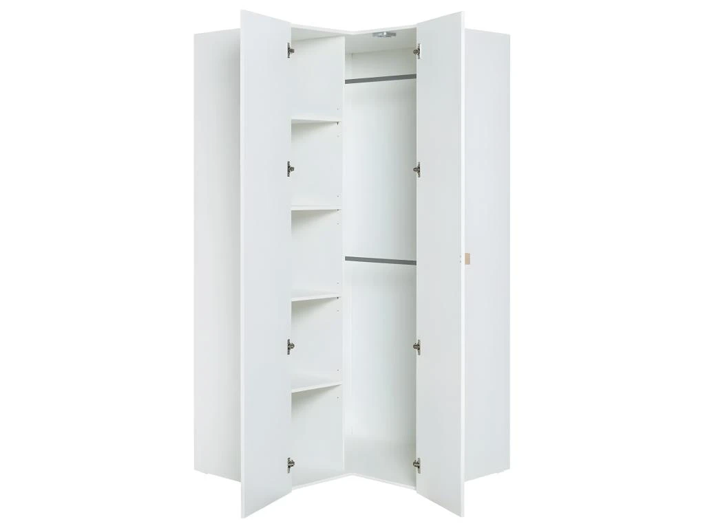 Armoire D'Angle Blanche 2 Portes - Stige – Image 3