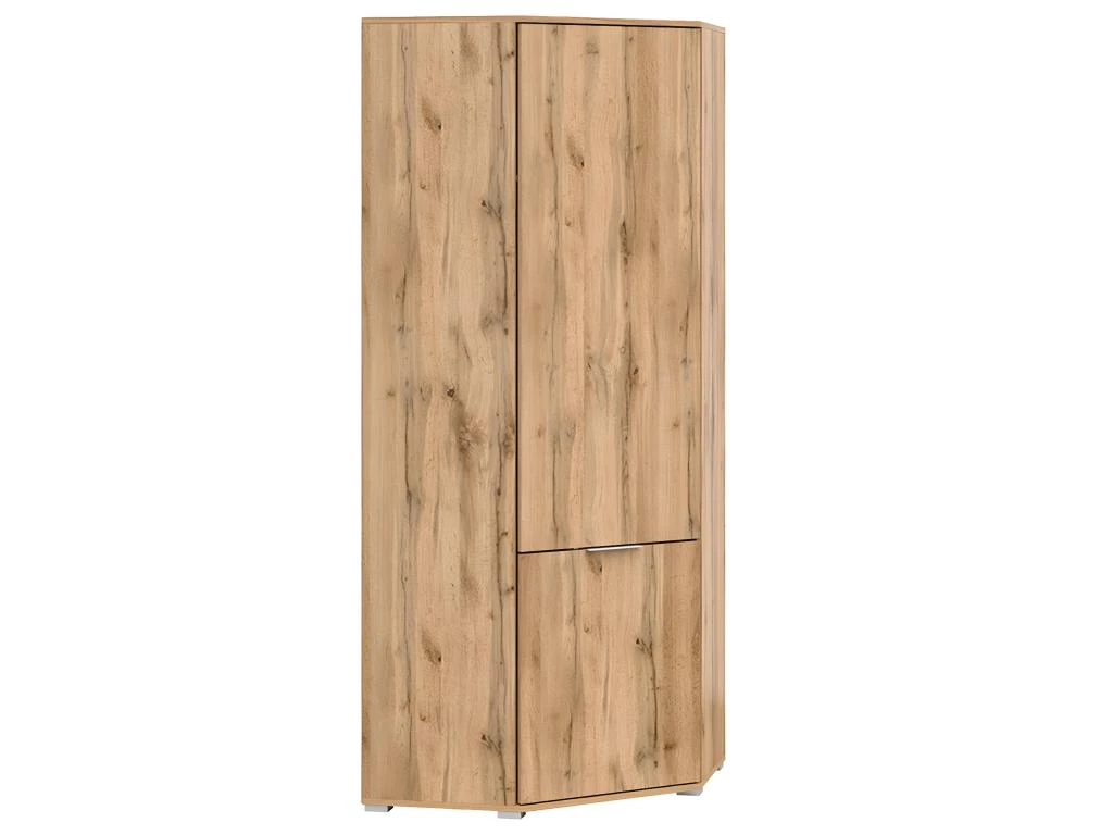 Armoire D'angle 2 Portes Selma Bois – Image 3