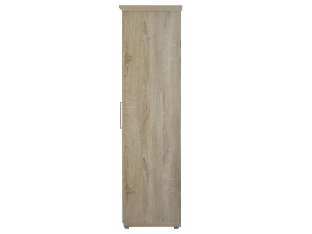 Armoire, Garde-robe, Collection TOM, 2 Portes 80 Cm, Penderie Intégrée Chêne Sonoma – Image 4