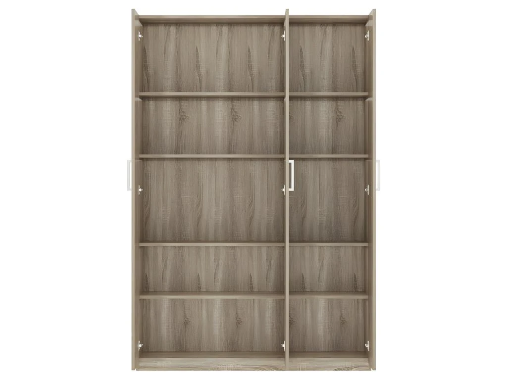Armoire De Rangement, Collection TOM, 3 Portes ChĂȘne Sonoma â Image 5