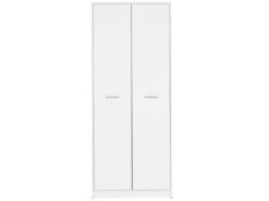 Armoire 2 Portes 80x54 Cm Blanc