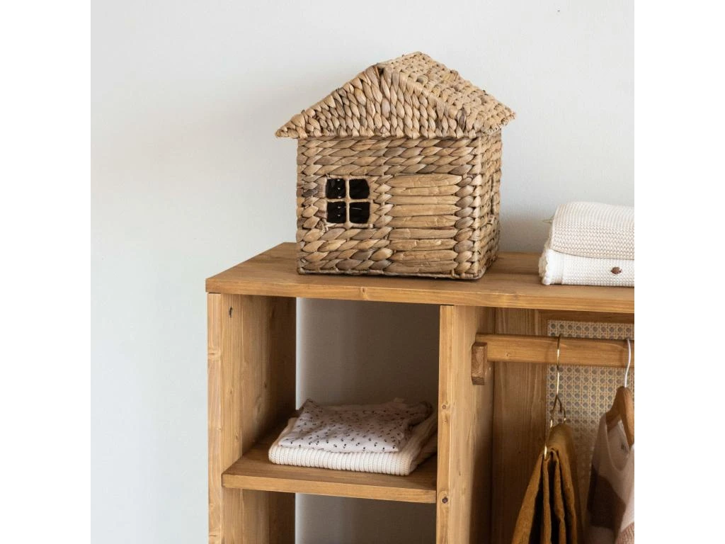 Armoire Montessori En Bois De Couleur Marron Clair – Image 5