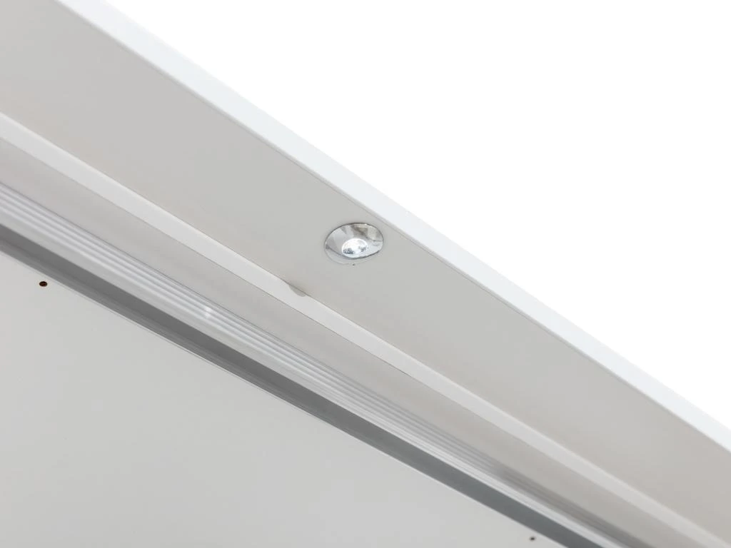 Armoire 2 Portes - Avec Miroir Et LEDs - L255 Cm - Blanc - INGINA – Image 6