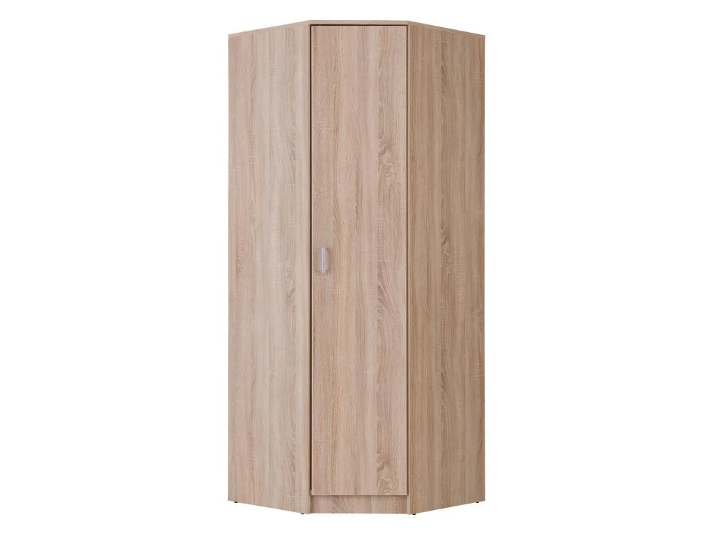 Armoire D'angle OLESSIA - 1 Porte - L.80 Cm - ChĂȘne