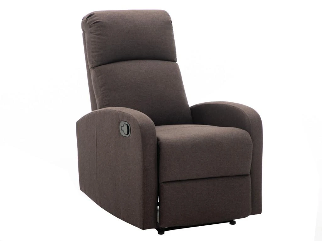 Fauteuil Relax En Tissu ISAO - Marron – Image 6