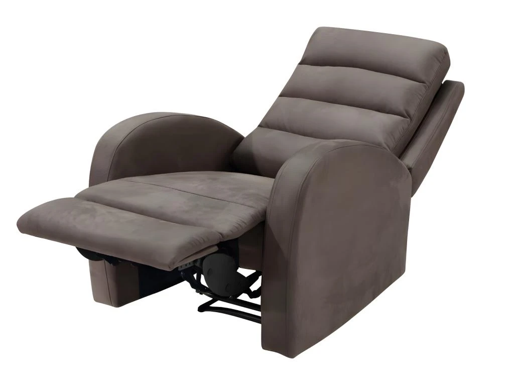 Fauteuil Relax En Tissu GIORGIA - Marron – Image 5