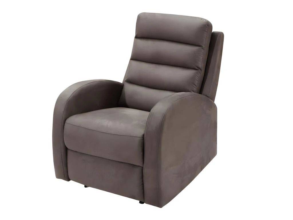 Fauteuil Relax En Tissu GIORGIA - Marron – Image 4