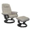 Fauteuil De Relaxation Microfibre Mastic - EXCELLY N°1