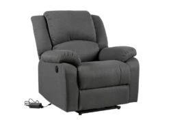 Fauteuil électrique Inclinable CLOUD Gris Anthracite - HAPPY GARDEN