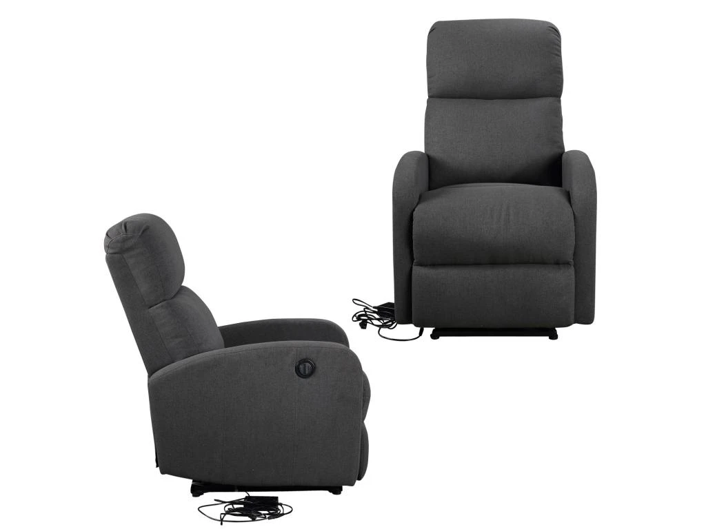 Fauteuil électrique Inclinable RELAX Gris Anthracite - HAPPY GARDEN – Image 3