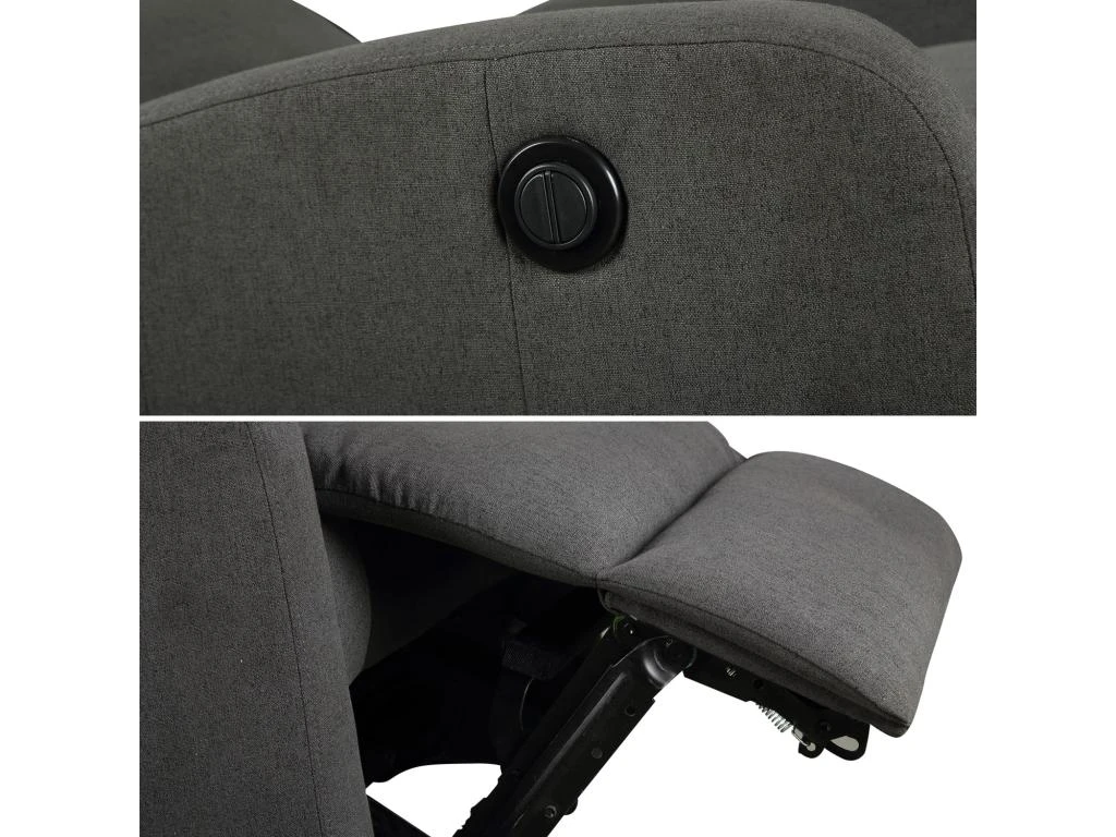 Fauteuil électrique Inclinable RELAX Gris Anthracite - HAPPY GARDEN – Image 5