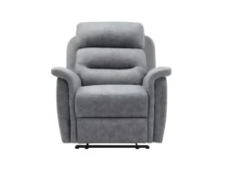 Fauteuil De Relaxation 1 Place En Tissu Gris LÉON - Gris Clair