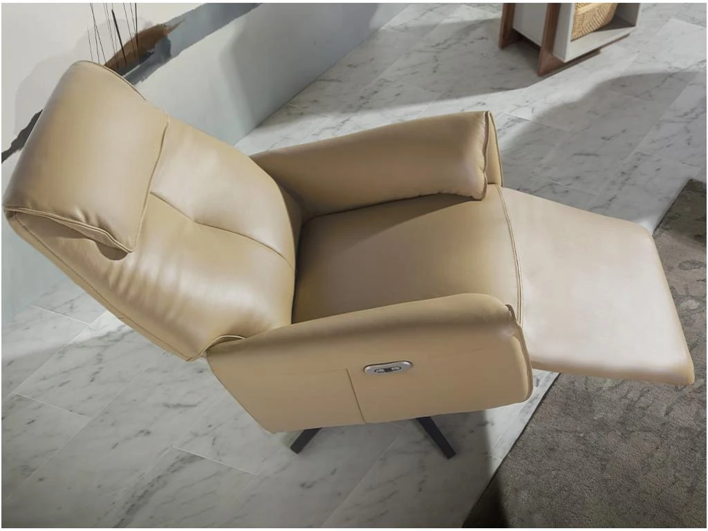Fauteuil Relax Pivotant En Cuir Arena 5086 ANGEL CERDA – Image 10