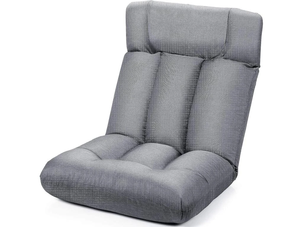 Canapé Paresseux Sur Plancher Avec Dossier à Angle Ajustable Sur 5 Positions Pliable