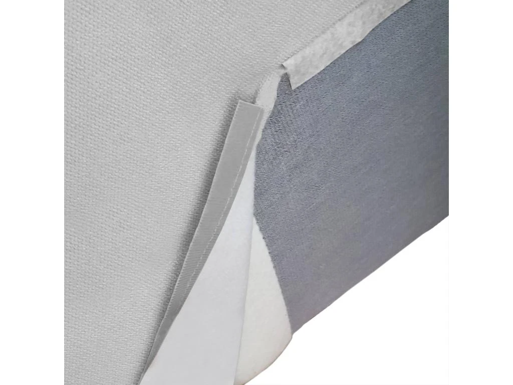 Chaise Longue Emanuela, Chaise Longue, 100% Made In Italy, Fauteuil Relax En Tissu RembourrĂ©, Cm 140x95h70, Gris â Image 5