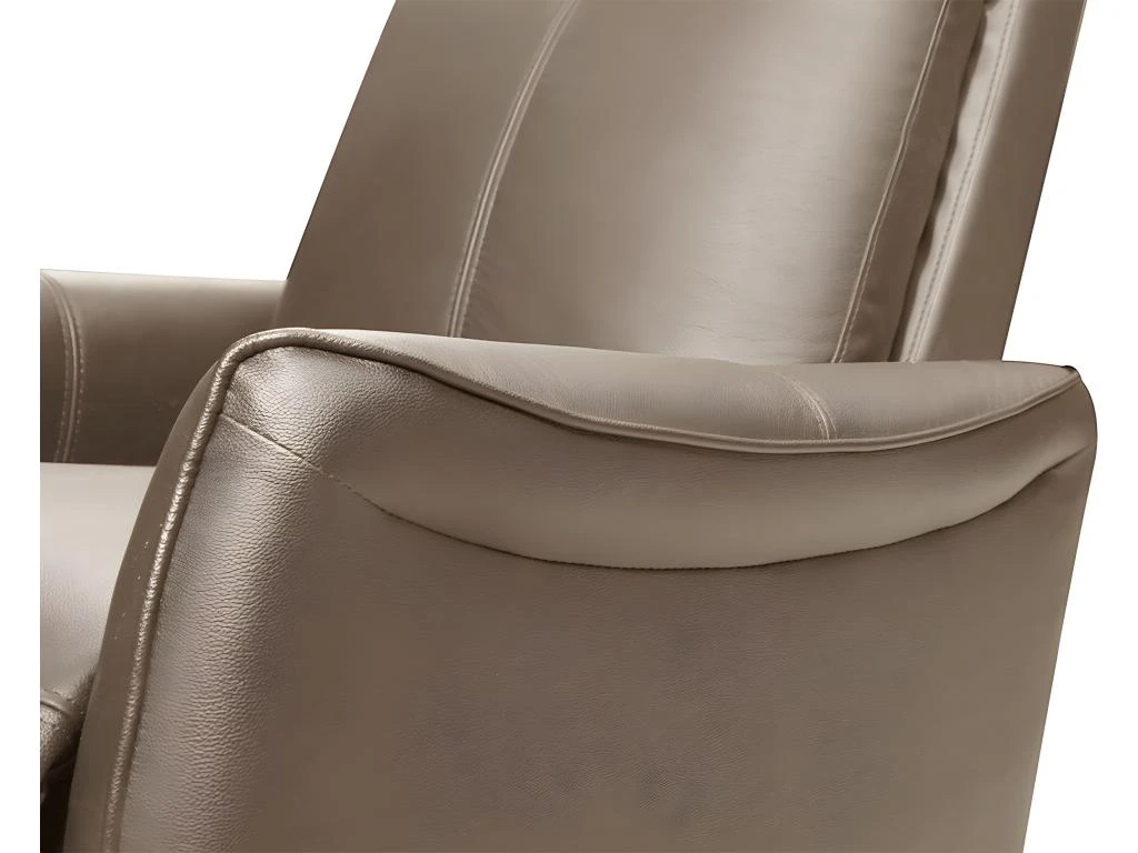 Fauteuil Releveur électrique En Cuir Marron PITALI – Image 10