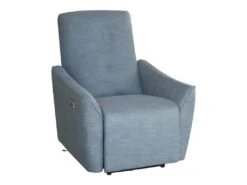 Fauteuil Relax électrique En Tissu Gris TAODA