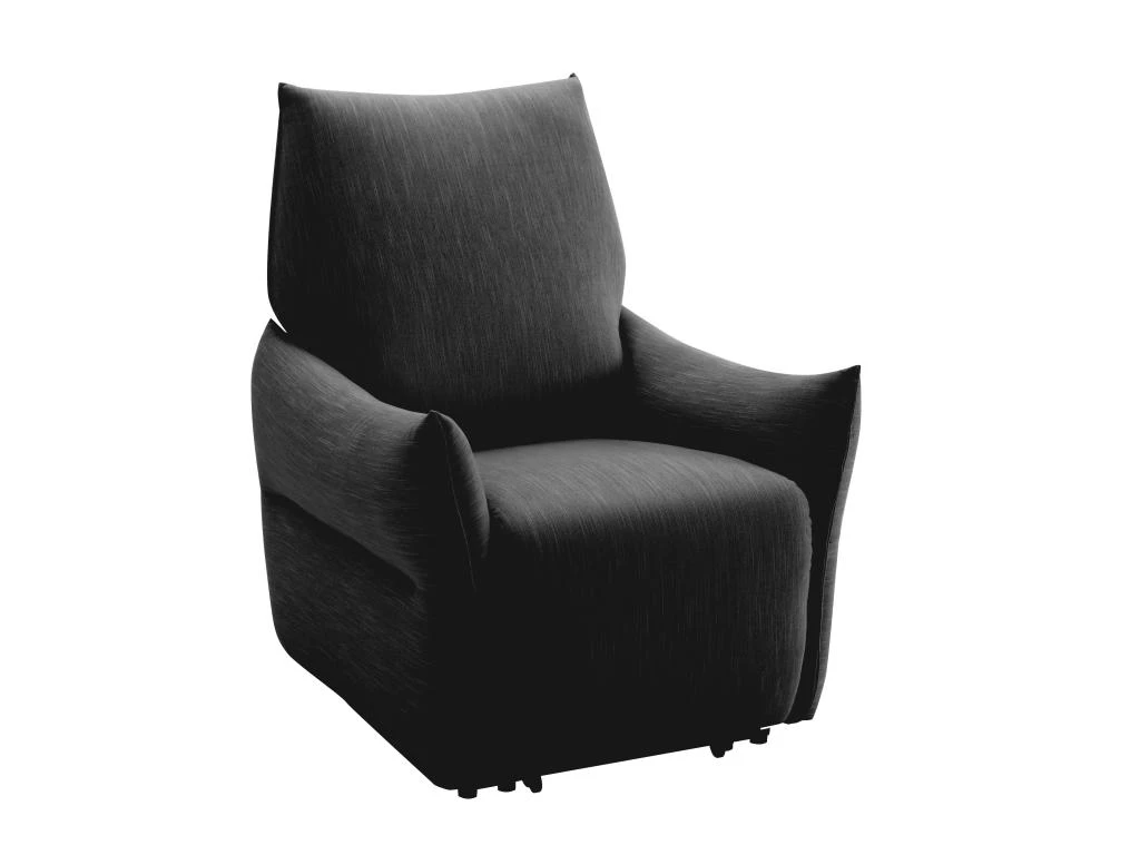 Fauteuil Relax électrique En Tissu Anthracite MODOC – Image 4