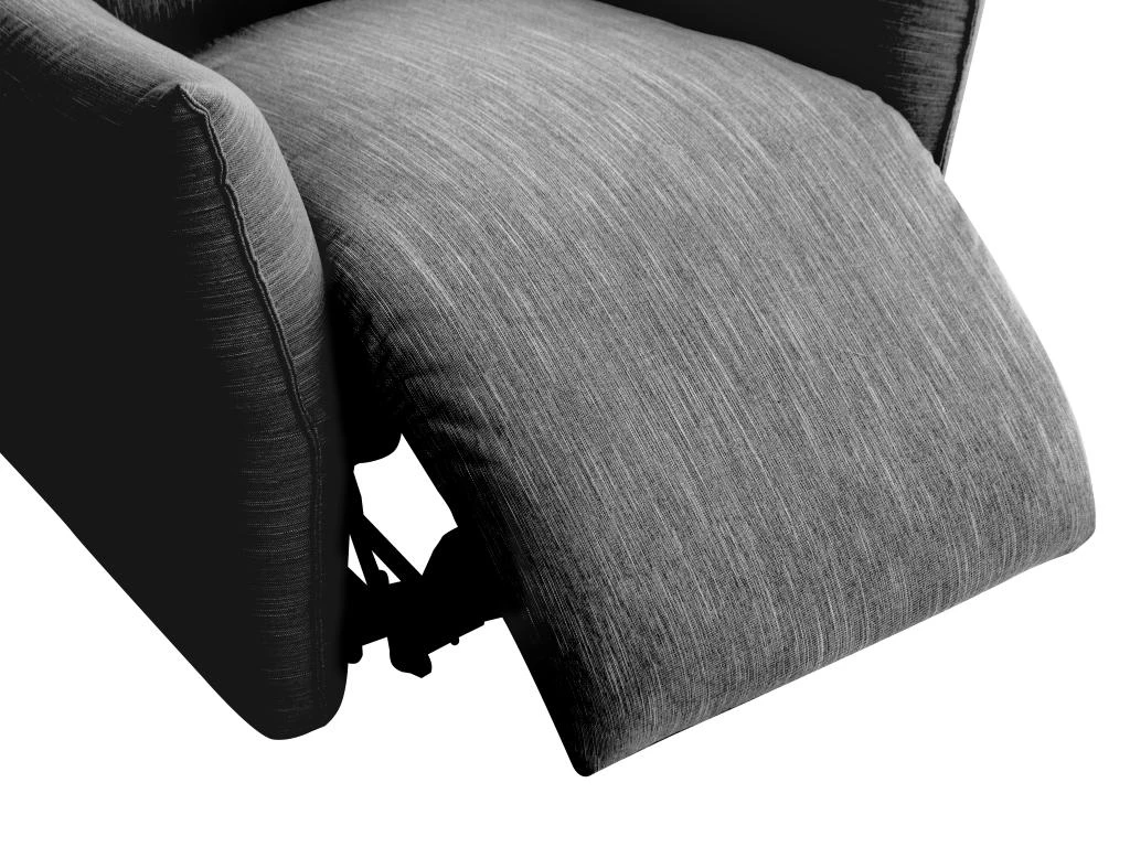 Fauteuil Relax électrique En Tissu Anthracite MODOC – Image 8