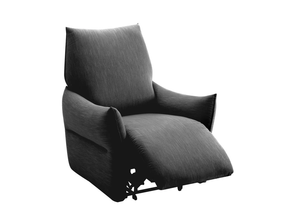 Fauteuil Relax électrique En Tissu Anthracite MODOC – Image 5