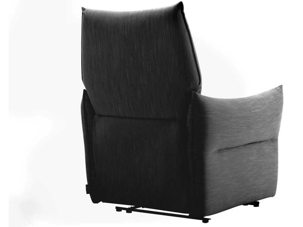 Fauteuil Relax électrique En Tissu Anthracite MODOC – Image 6