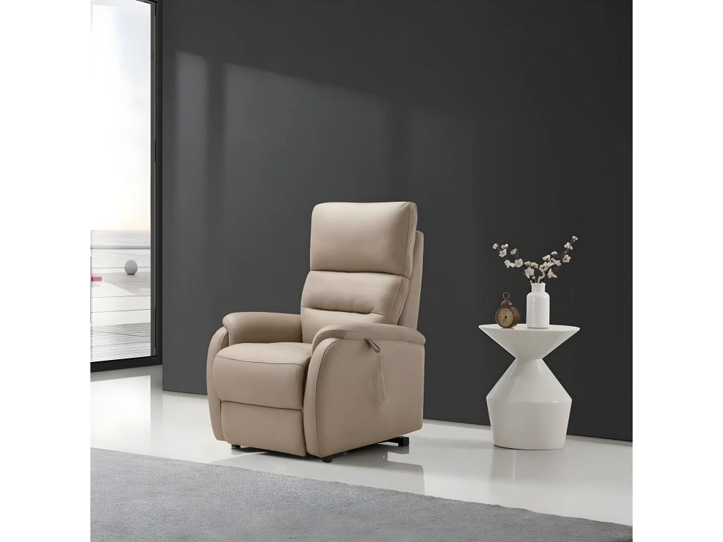 ADRIA - Fauteuil Relax Et Releveur Electrique Sable – Image 3