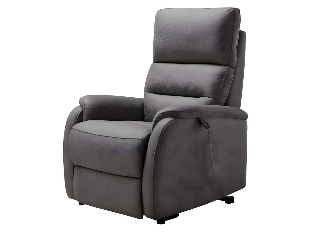 ADRIA - Fauteuil Relax Et Releveur Electrique Tissu Gris – Image 4