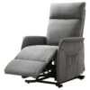 LISSONE - Fauteuil Relax Et Releveur Electrique Tissu Gris