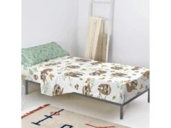 Parure Drap 180x270 Cm Happy Sloth