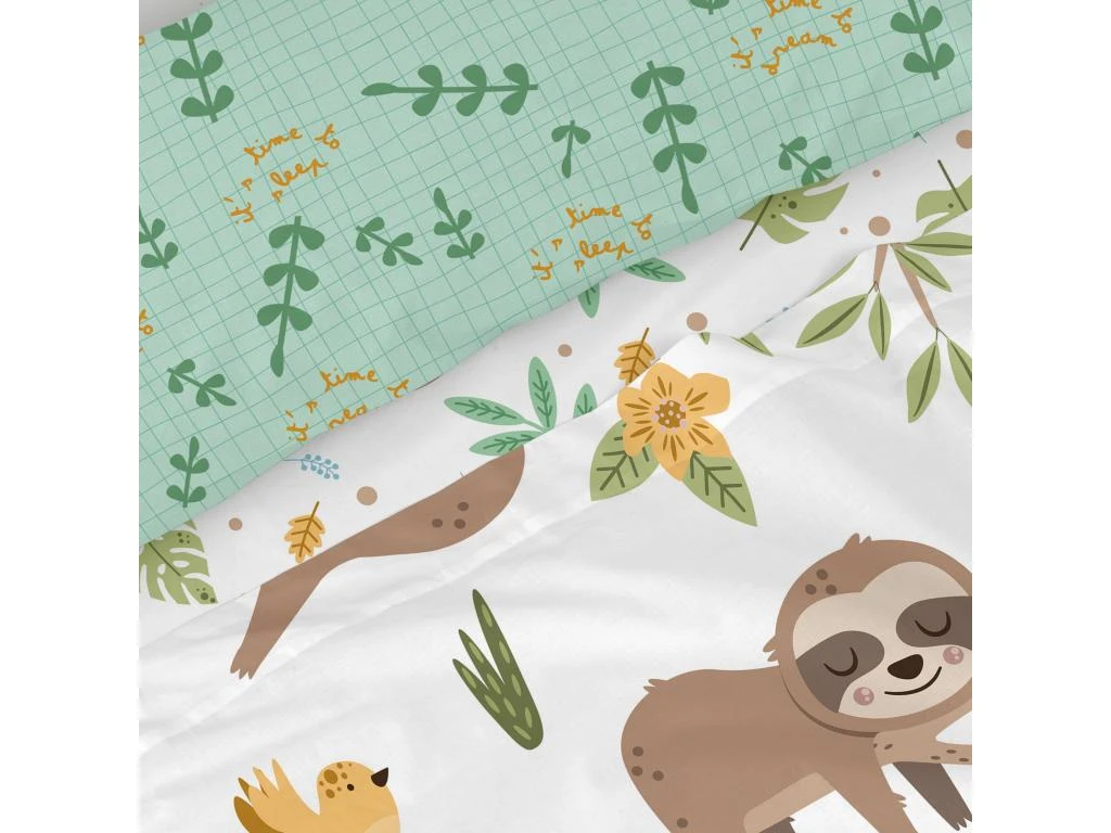 Parure Drap 180x270 Cm Happy Sloth – Image 2