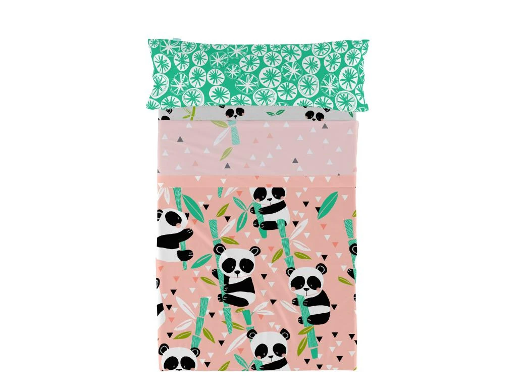 Parure Drap 180x270 Cm Panda Garden – Image 3