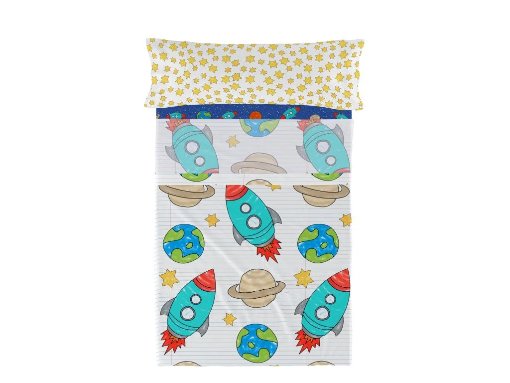 Parure Drap 180x270 Cm Space Rocket – Image 4