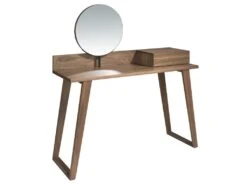 Coiffeuse En Bois De Noyer Avec Miroir 7000 ANGEL CERDA