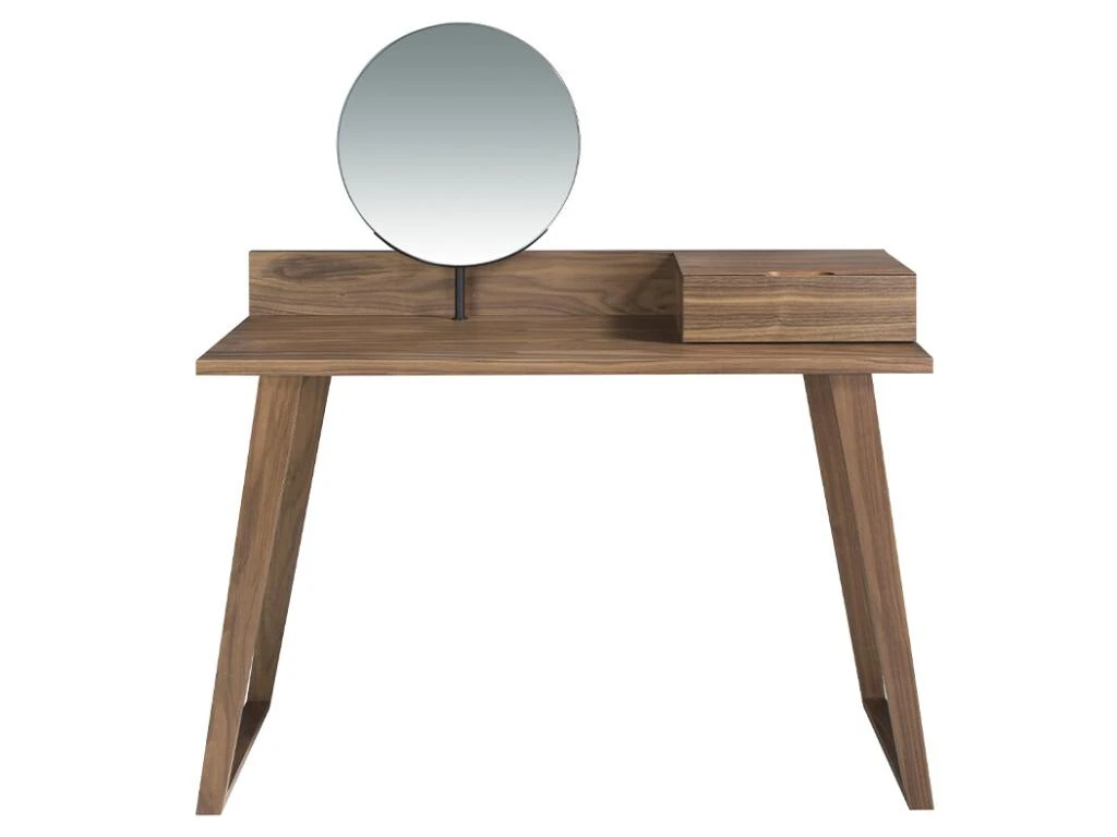 Coiffeuse En Bois De Noyer Avec Miroir 7000 ANGEL CERDA – Image 2