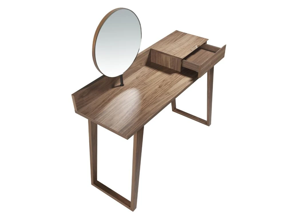 Coiffeuse En Bois De Noyer Avec Miroir 7000 ANGEL CERDA – Image 7