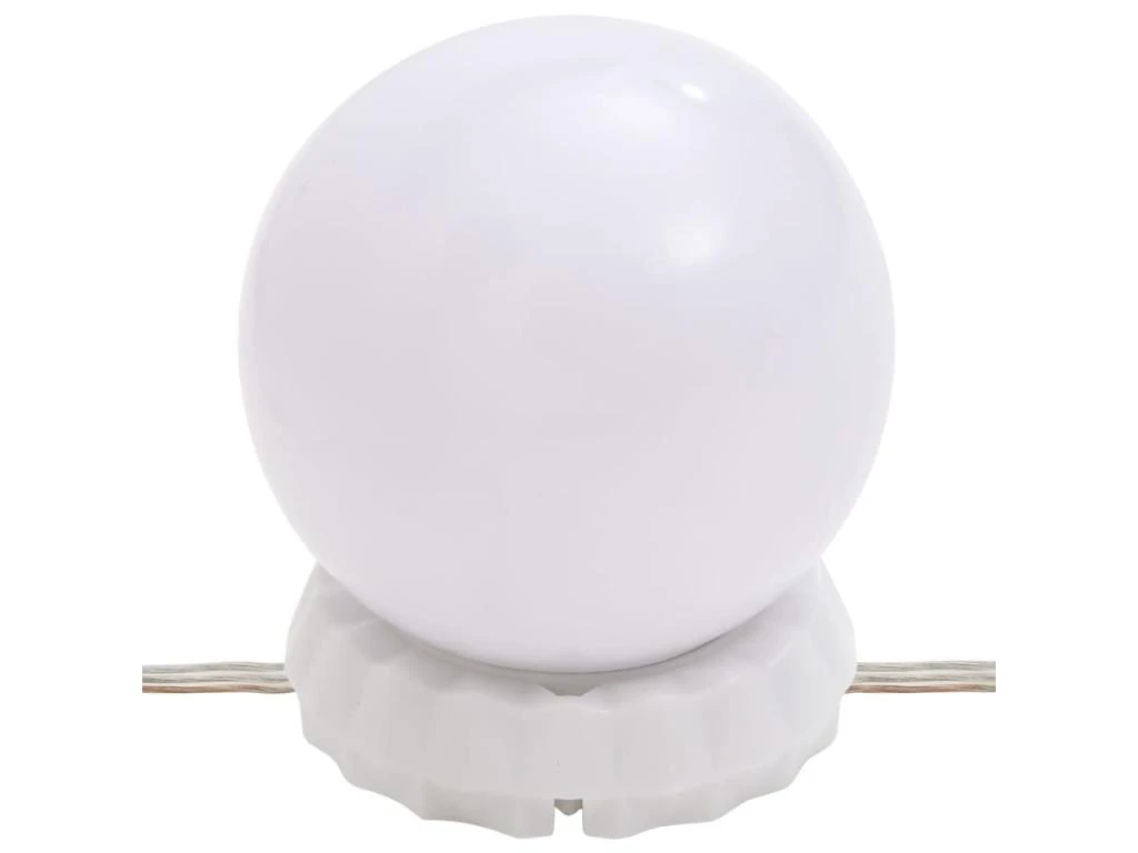 Coiffeuse Avec Led Blanc 95 X 50 X 133,5 Cm Bois De Pin Massif 02_0006221 â Image 5