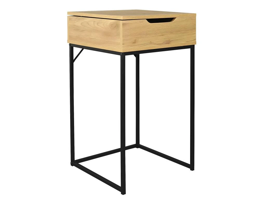 AARON - Coiffeuse Bois Avec Miroir Intégré – Image 3