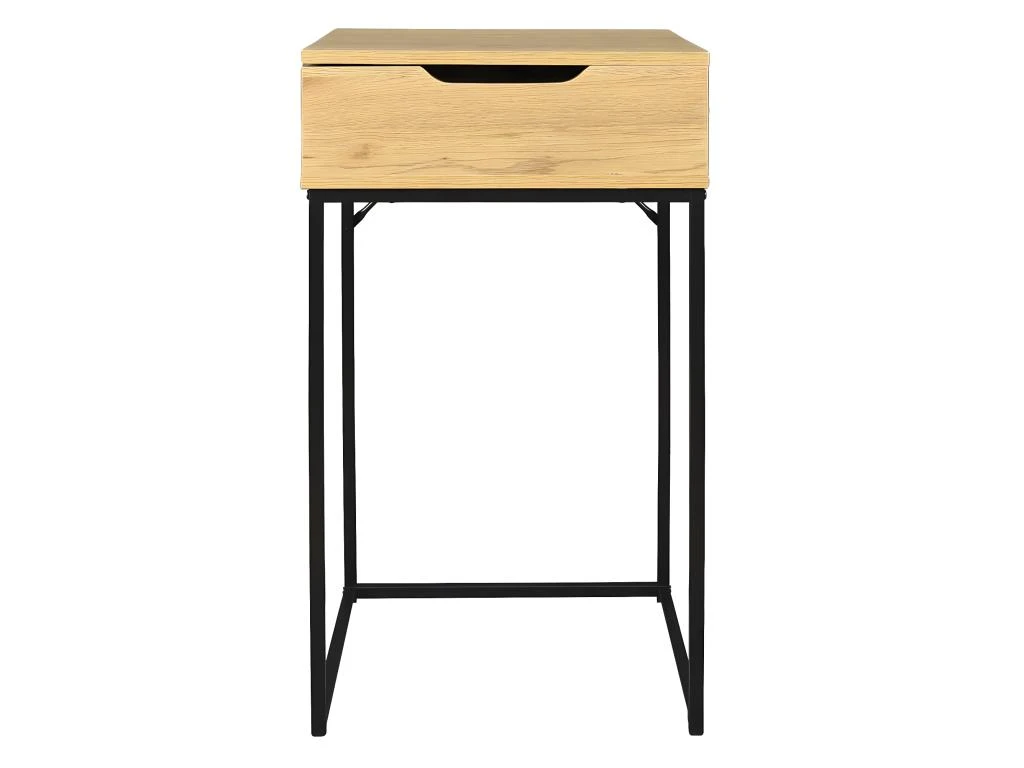 AARON - Coiffeuse Bois Avec Miroir Intégré – Image 4