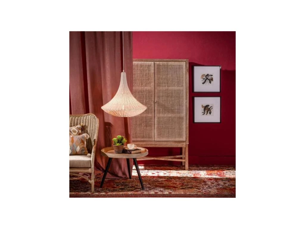 Vaisselier 2 Portes Bois Cérusé - TREND – Image 2