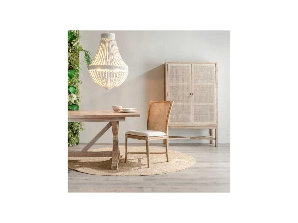 Vaisselier 2 Portes Bois Cérusé - TREND – Image 3