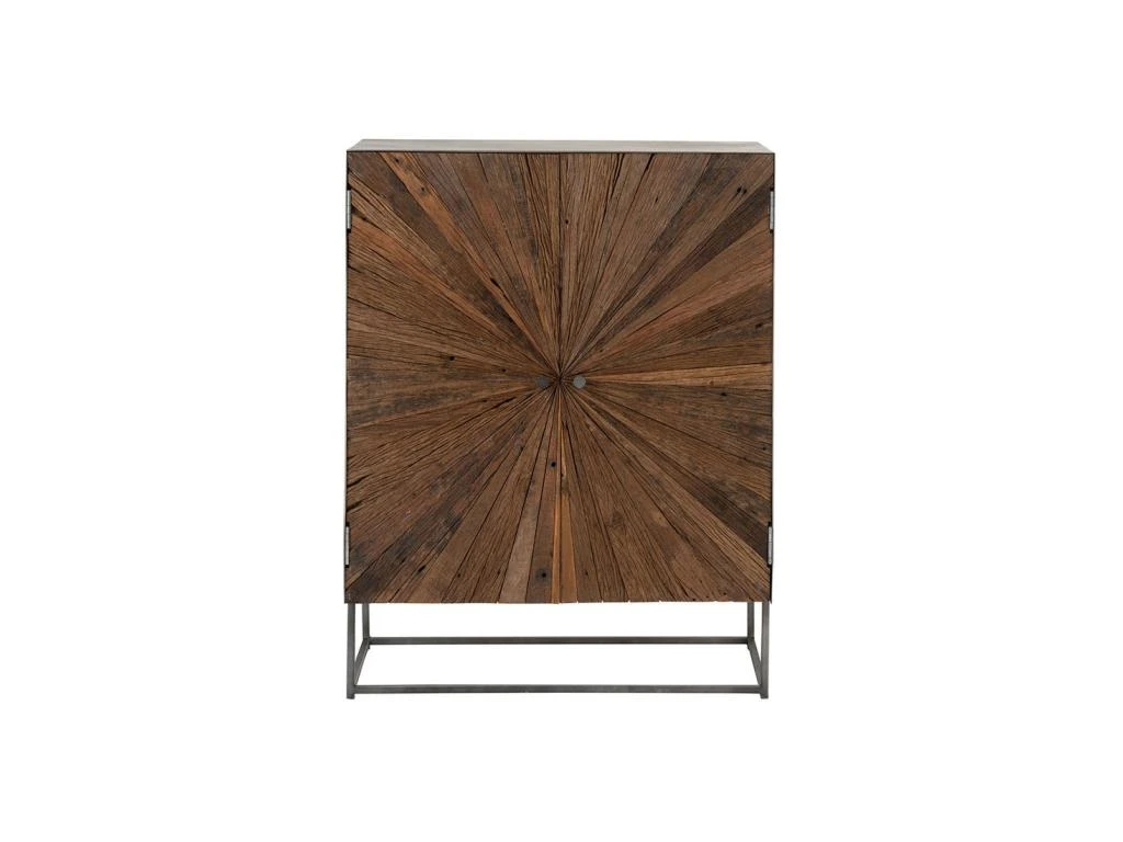 Vaisselier 2 Portes Bois/Métal - ROTTERDAM N°1 – Image 2