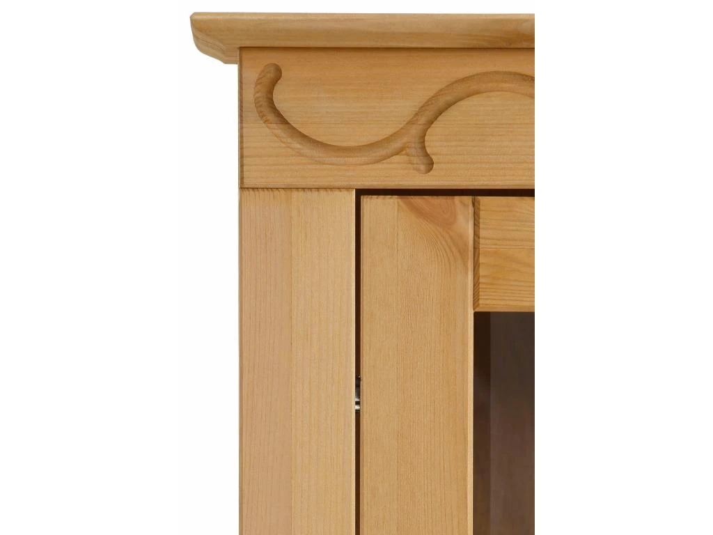 Armoire 2 Portes En Pin Nature – Image 5