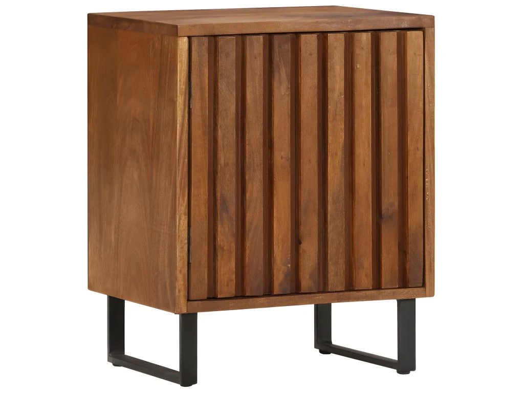 Table De Nuit Chevet Commode Armoire Meuble Chambre 40x30x50 Cm Bois De Manguier Massif 1402120