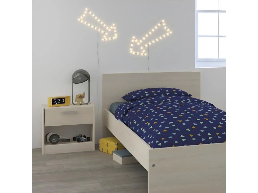 Table De Chevet 1 Tiroir L43,8 Cm - Charly â Image 5