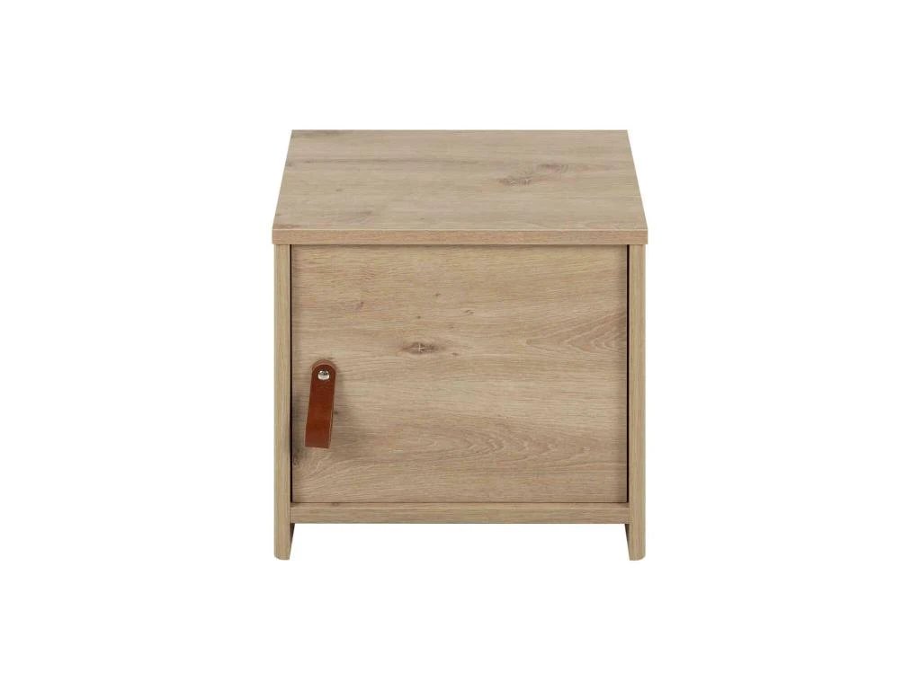 Chevet Enfant 1 Porte En Bois Imitation ChĂȘne Clair - CH5051 â Image 3