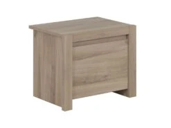 Chevet En Bois Imitation ChĂȘne Clair - CH5012