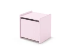 Chevet 1 Porte Enfant Rose - Terre De Nuit